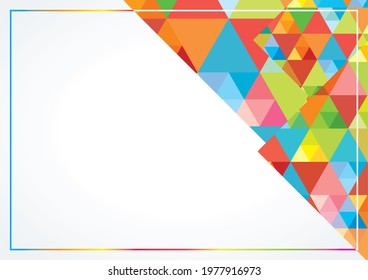 Bright and colorful background for business