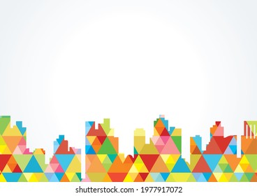 Bright and colorful background for business