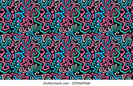 Bright colorful background.
It consists of geometric figures