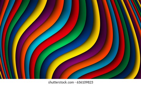 Bright colorful background ,vector Illustration.16:9 format