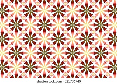 bright colorful background vector from variety of triangle shape in seamless style