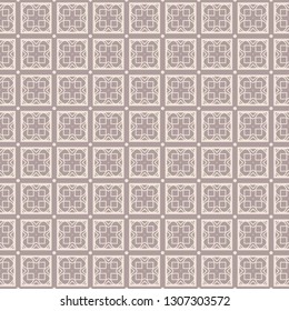 Bright And Colorful Backgrounds Or Digital Papers. Backdrop. Vector Illustration. For Design, Wallpaper, Fashion, Print. Seamless Pattern With Abstract Geometric Style. Light brown color.