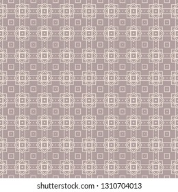 Bright And Colorful Backgrounds Or Digital Papers. Backdrop. Vector Illustration. For Design, Wallpaper, Fashion, Print. Seamless Pattern With Abstract Geometric Style. Light brown color.