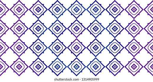 Bright And Colorful Backgrounds Or Digital Papers. Backdrop. Vector Illustration. For Design, Wallpaper, Fashion, Print. Seamless Pattern With Abstract Geometric Style. Blue purple gradient.