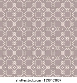Bright And Colorful Backgrounds Or Digital Papers. Backdrop. Vector Illustration. For Design, Wallpaper, Fashion, Print. Seamless Pattern With Abstract Geometric Style. Light brown color.