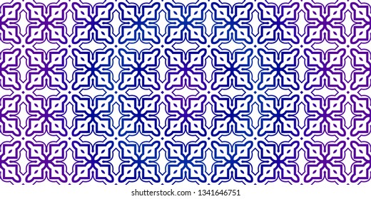 Bright And Colorful Backgrounds Or Digital Papers. Backdrop. Vector Illustration. For Design, Wallpaper, Fashion, Print. Seamless Pattern With Abstract Geometric Style. Blue purple gradient.