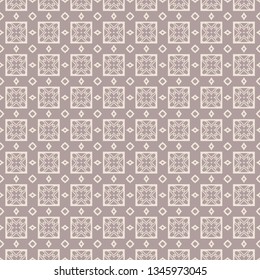 Bright And Colorful Backgrounds Or Digital Papers. Backdrop. Vector Illustration. For Design, Wallpaper, Fashion, Print. Seamless Pattern With Abstract Geometric Style. Light brown color.