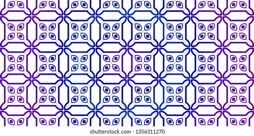 Bright And Colorful Backgrounds Or Digital Papers. Backdrop. Vector Illustration. For Design, Wallpaper, Fashion, Print. Seamless Pattern With Abstract Geometric Style. Blue purple gradient.