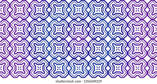 Bright And Colorful Backgrounds Or Digital Papers. Backdrop. Vector Illustration. For Design, Wallpaper, Fashion, Print. Seamless Pattern With Abstract Geometric Style. Blue purple gradient.