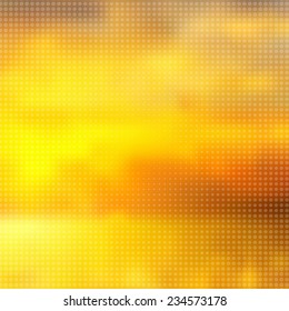 Bright colorful  blurred abstract background with halftone effect.Vector illustration. 