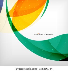 Bright colorful business flowing shapes design template. Futuristic waves Bright colorful business flowing shapes design template. Futuristic waves
