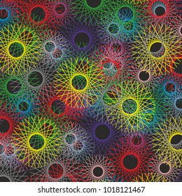 bright colorful design . lines and circles. beautiful modern wallpaper design concept. art decorative vector background
