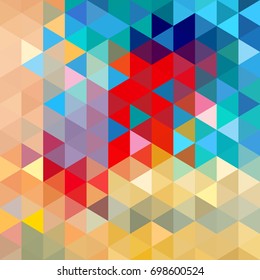 bright colorful the geometric abstract a background