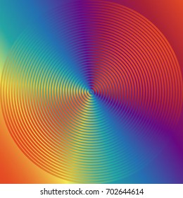 Bright colorful geometric design. Vector illustration. An abstract pattern.