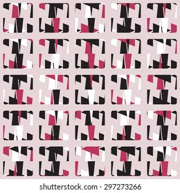 Bright colorful geometric pattern. 