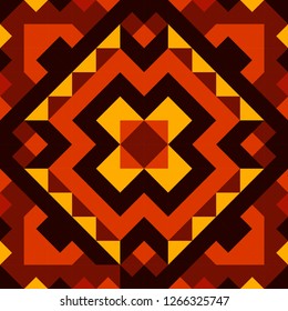 bright colorful geometric seamless pattern. vector