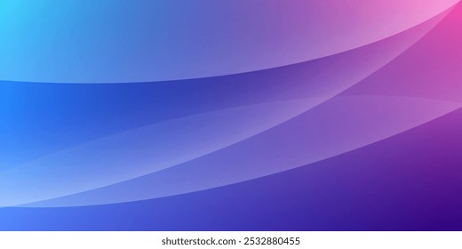 Fondo abstracto colorido brillante del gradiente con el modelo curvo transparente de la línea