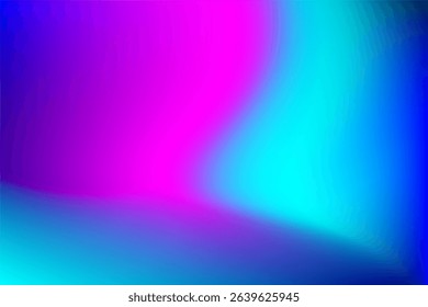 Bright and colorful gradient featuring shades of pink, blue, and purple, creating a dynamic and modern artistic display, perfect for contemporary digital 