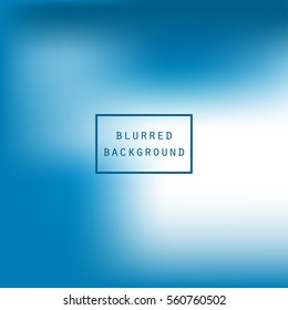 Bright colorful modern smooth juicy blue white gradient color abstract background wallpaper. Vector illustration blurred color, blur gradient, business graphic image soft ethereal backdrop template