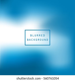Bright colorful modern smooth juicy blue white gradient color abstract background wallpaper. Vector illustration blurred color, blur gradient, business graphic image soft ethereal backdrop template