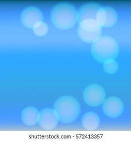 Bright colorful modern smooth juicy blue light gradient color abstract background wallpaper. Vector illustration blurred color, blur gradient, business graphic image soft ethereal backdrop template