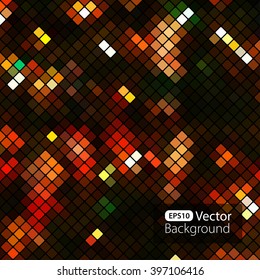 Bright colorful mosaic background