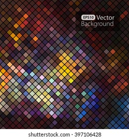 Bright colorful mosaic background