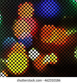 Bright colorful mosaic background