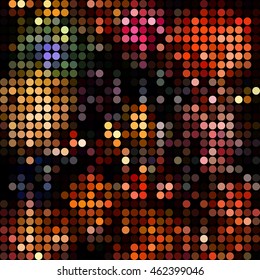 Bright colorful mosaic background