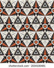 bright colorful motley geometric seamless pattern.
Vector illustration for celebration, party, holiday, invitation and Your project.Modern Creative Style.strict decor.