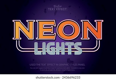 Helles und farbenfrohes Neonlichtdesign, perfekt für lebendige Grafiken und nächtliche Themenprojekte.