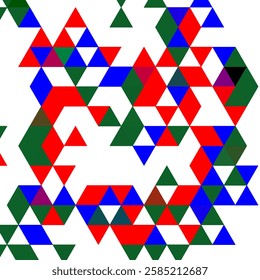Bright Colorful pixilated Design Pattern. Can be used as wallpaper, gift wrap, fabric, background or decorative pattern etc.
Design for website posters, Glittering abstract triangular illustration