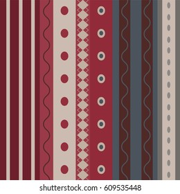 Bright Colorful seamless stripes pattern. 