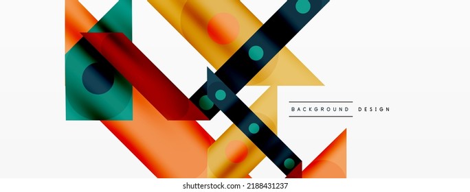 Fondo abstracto geométrico de líneas rectas de color claro. Composición de líneas superpuestas de moda para papel de pared, banner, fondo o aterrizaje