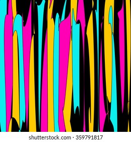 bright colorful striped abstract background