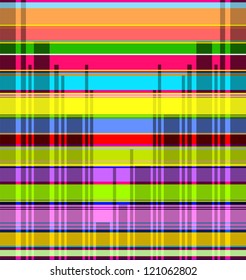 Bright colorful striped vector background. Eps 10 vector