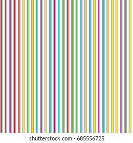 Bright Colorful stripes pattern. Retro design. Abstract background. Vector illustration.