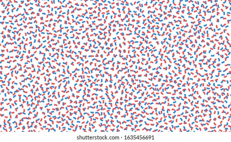 Bright colorful vector confetti background