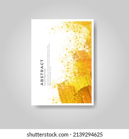 bright colorful vector watercolor background. Abstract illustration