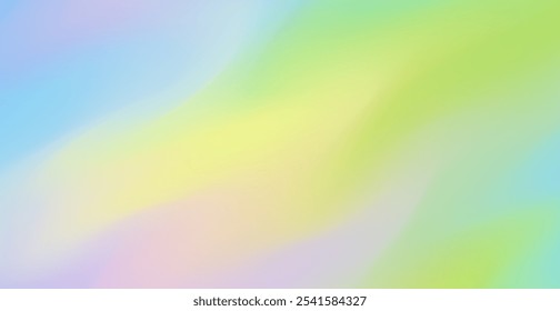 Bright Colorful Watercolor Gradient Background. Vector Illustration. Abstract Valentine's Day Wallpaper. Banner