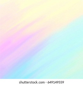 Bright colorful watercolor hand drawn stylized vector smudges stroke card for wallpaper, text design, print. Aquarelle violet blue yellow green pink color brush paint paper texture background