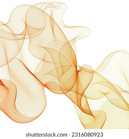 Bright colorful wave. Wave pattern. Color abstract vector illustration.