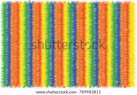 Bright colorful zig zag stripes background