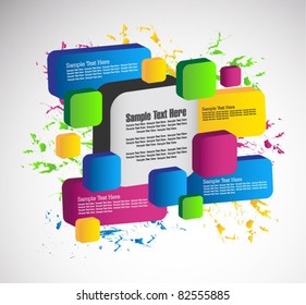 bright colors banner/background