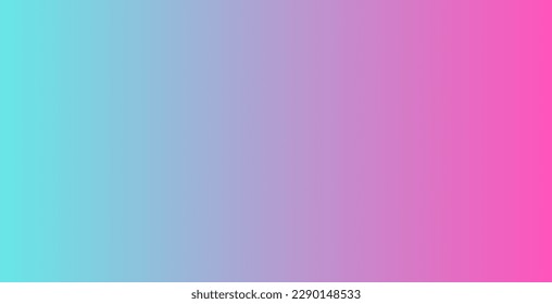 Bright colors blue and pink gradient background. Vector illustration.