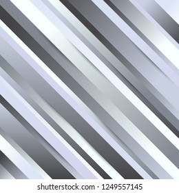 Bright colors diagonal stripes abstract background. Thin and thick slanting lines wallpaper. Vector illustration