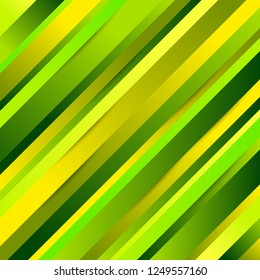 Bright colors diagonal stripes abstract background. Thin and thick slanting lines wallpaper. Vector illustration