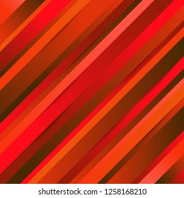 Bright colors diagonal stripes abstract background. Thin and thick slanting lines wallpaper. Vector illustration
