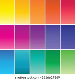 bright colors gradient effect vector backgrounds