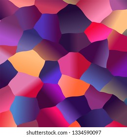 Bright Colors Greative Low Poly BG Design